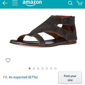 Bed Stu Sandals Gladiator distressed